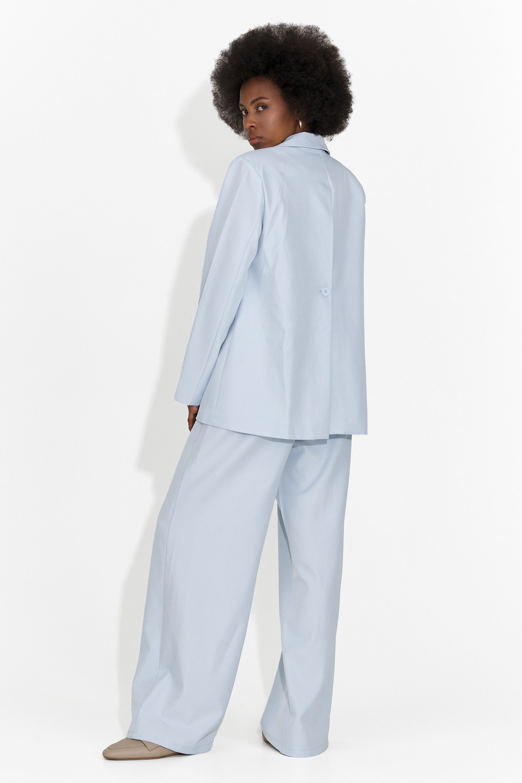 [Resigilat] Compleu dama elegant bleu Timelia Bogas