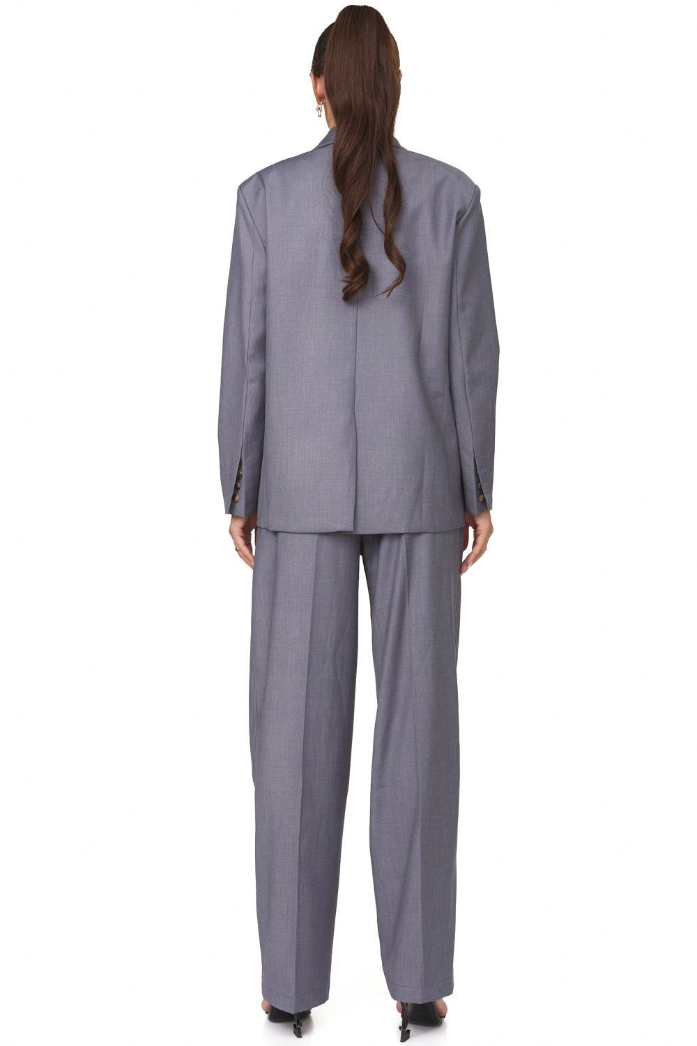 Elegant grey ladies suit Zalesia Bogas