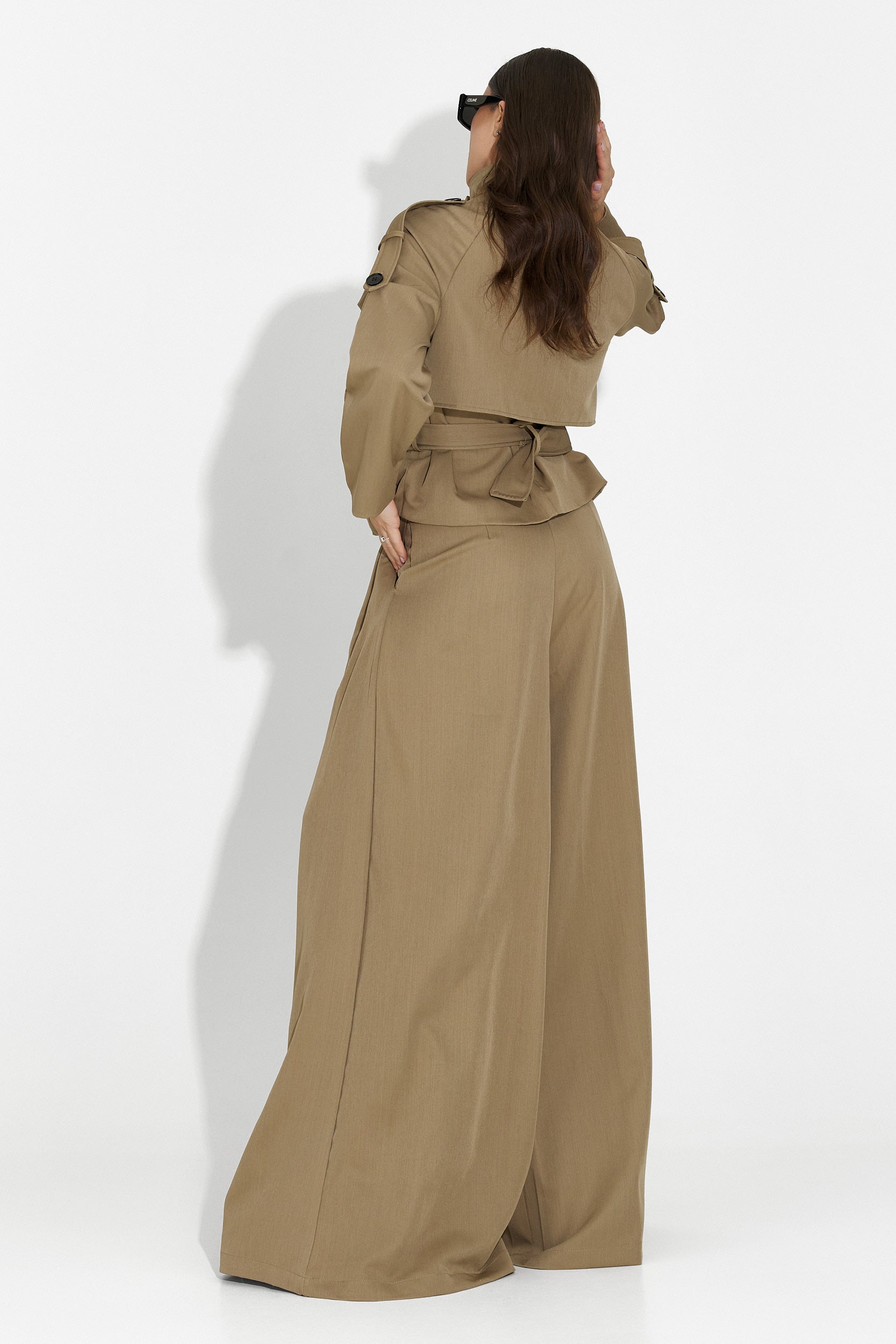 Belora Bogas Elegant Brown Women's Suit