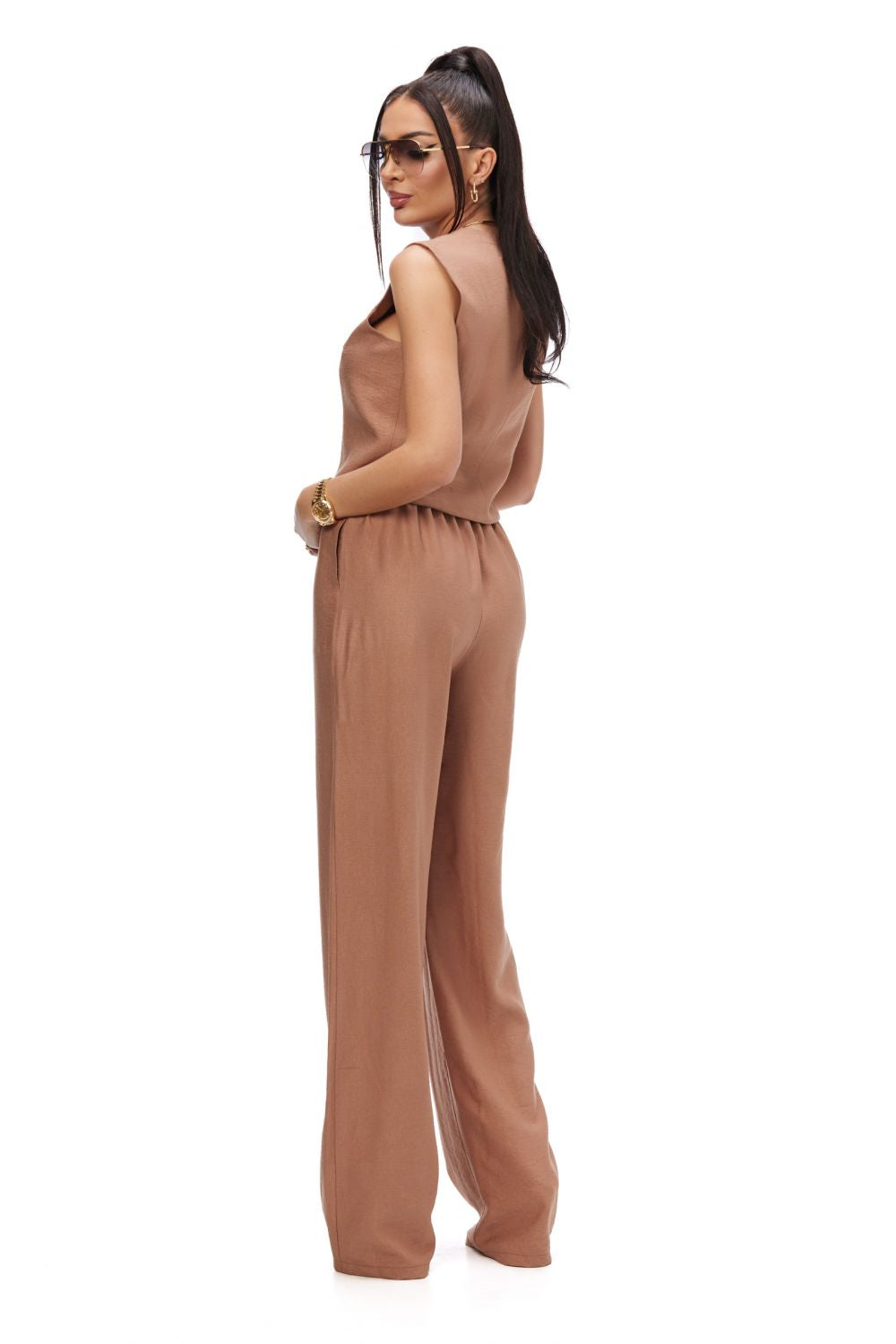 Compleu dama elegant maro Complimes Bogas