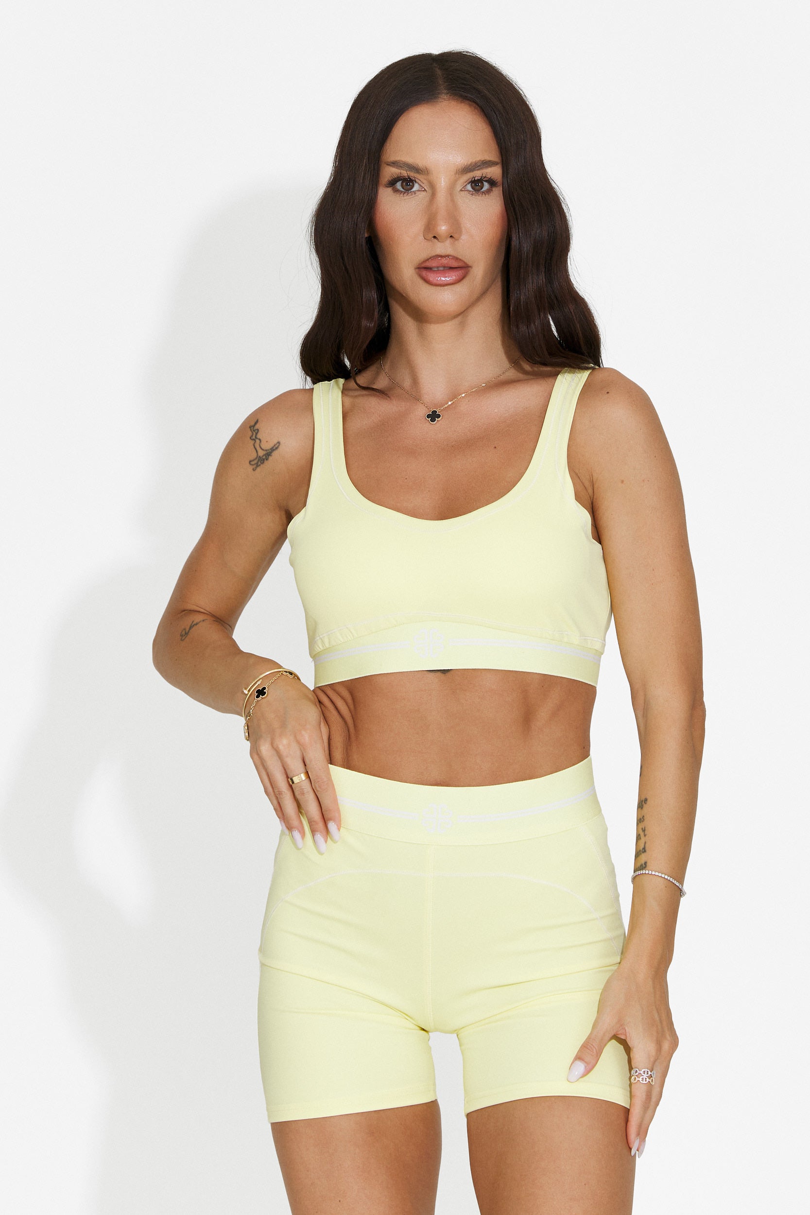 Compleu dama fitness galben Zapos Bogas