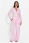 Compleu dama roz camasa + pantaloni Cloe Bogas