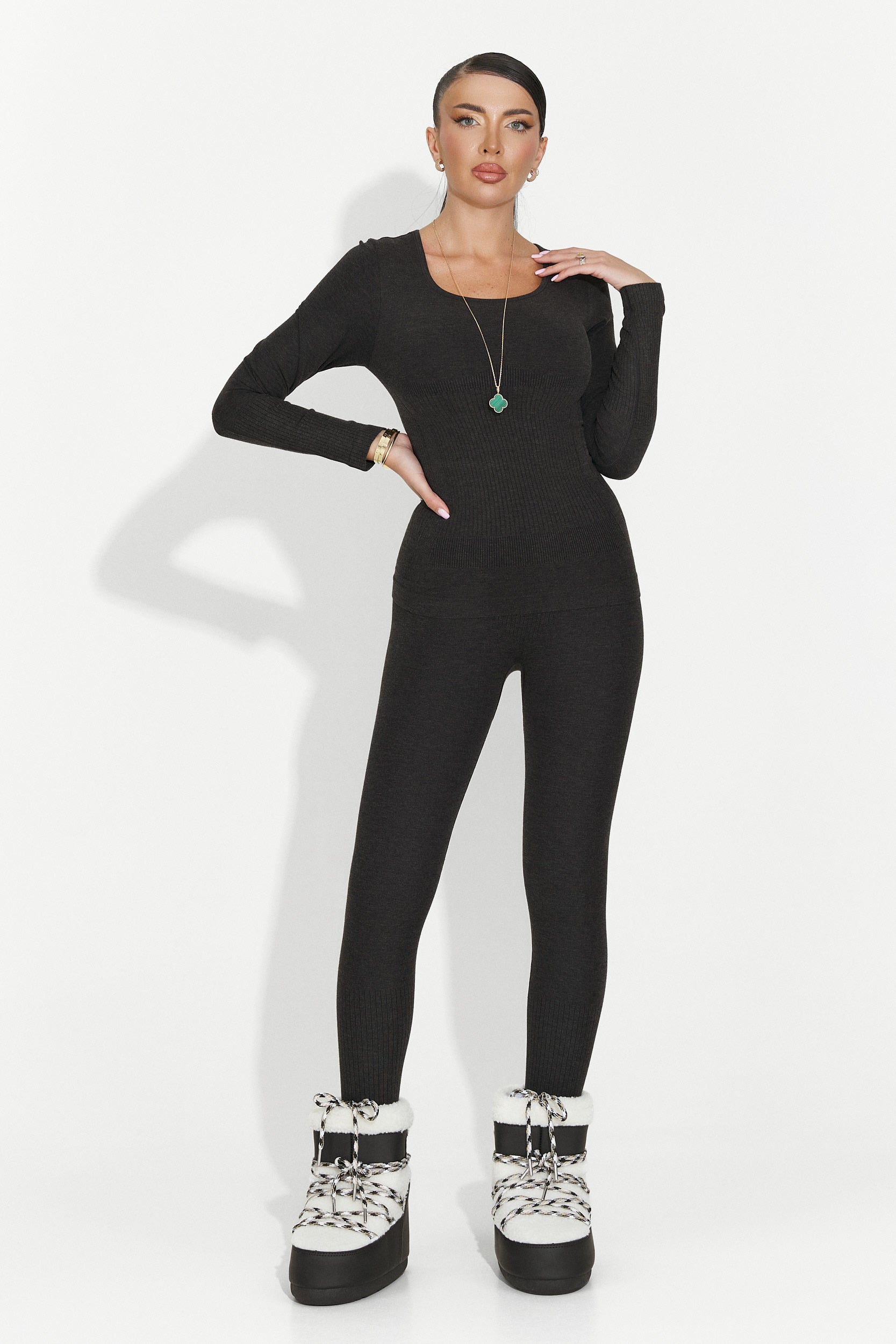 Compleu dama underwear negru Dominia Bogas