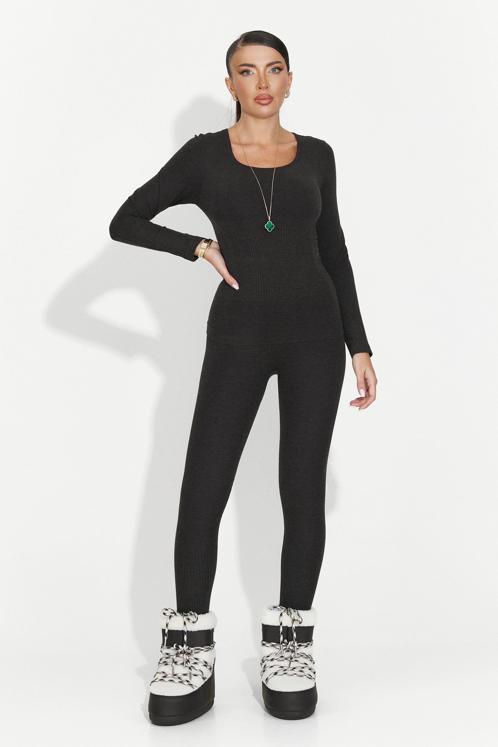 Compleu dama underwear negru Dominia Bogas