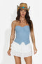 Corset dama bleu Carminia Bogas
