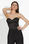 Elegant Black Bakea Bogas Women's Corset