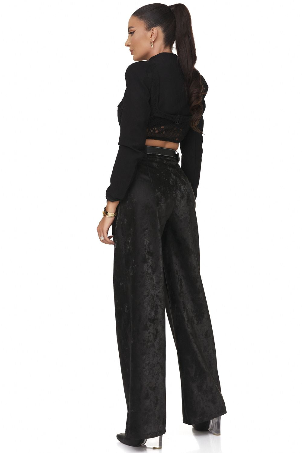 Ladies elegant black corset Denime Bogas