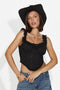 Corset dama elegant negru Jerinas Bogas