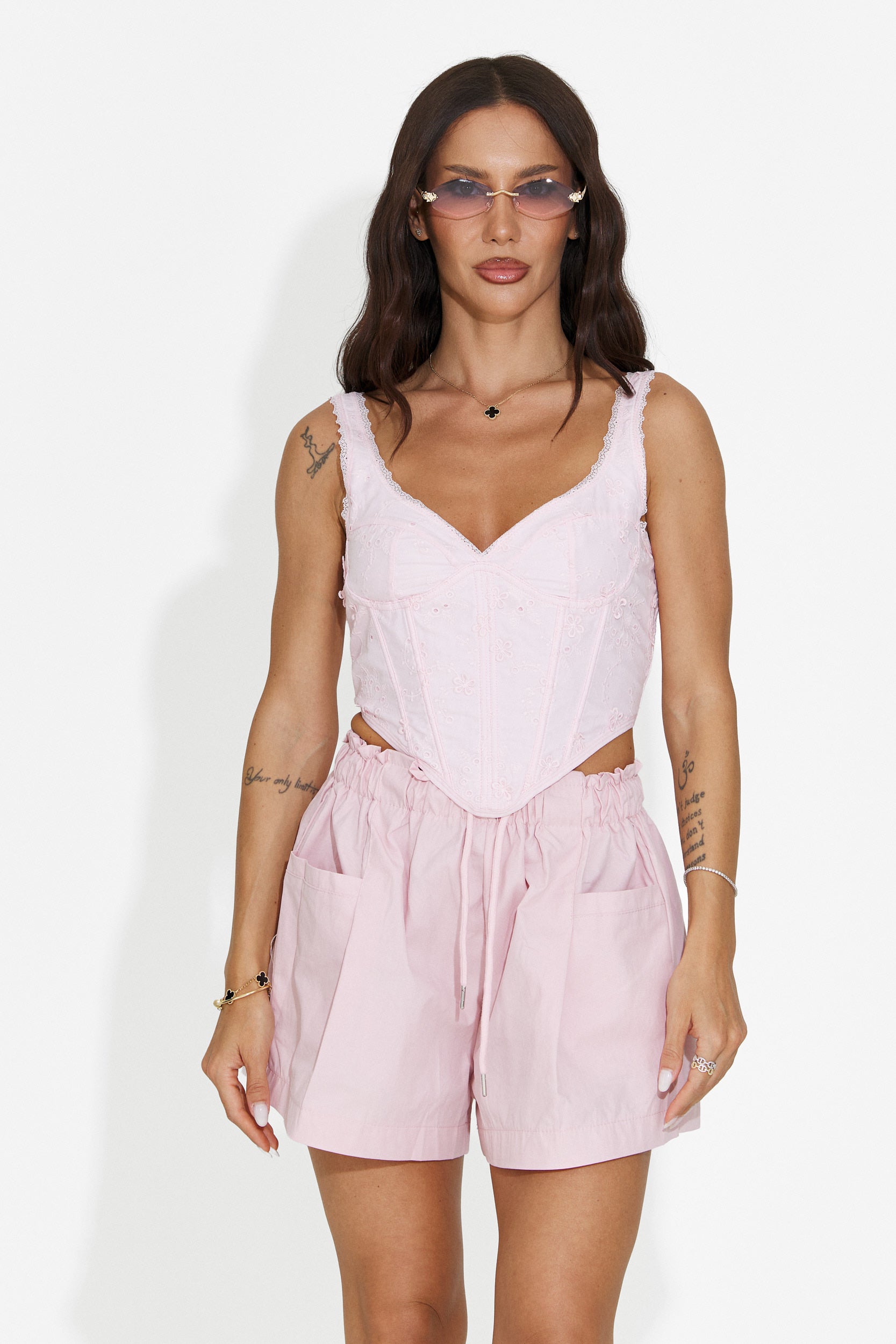 Corset dama elegant roz Inseraty Bogas