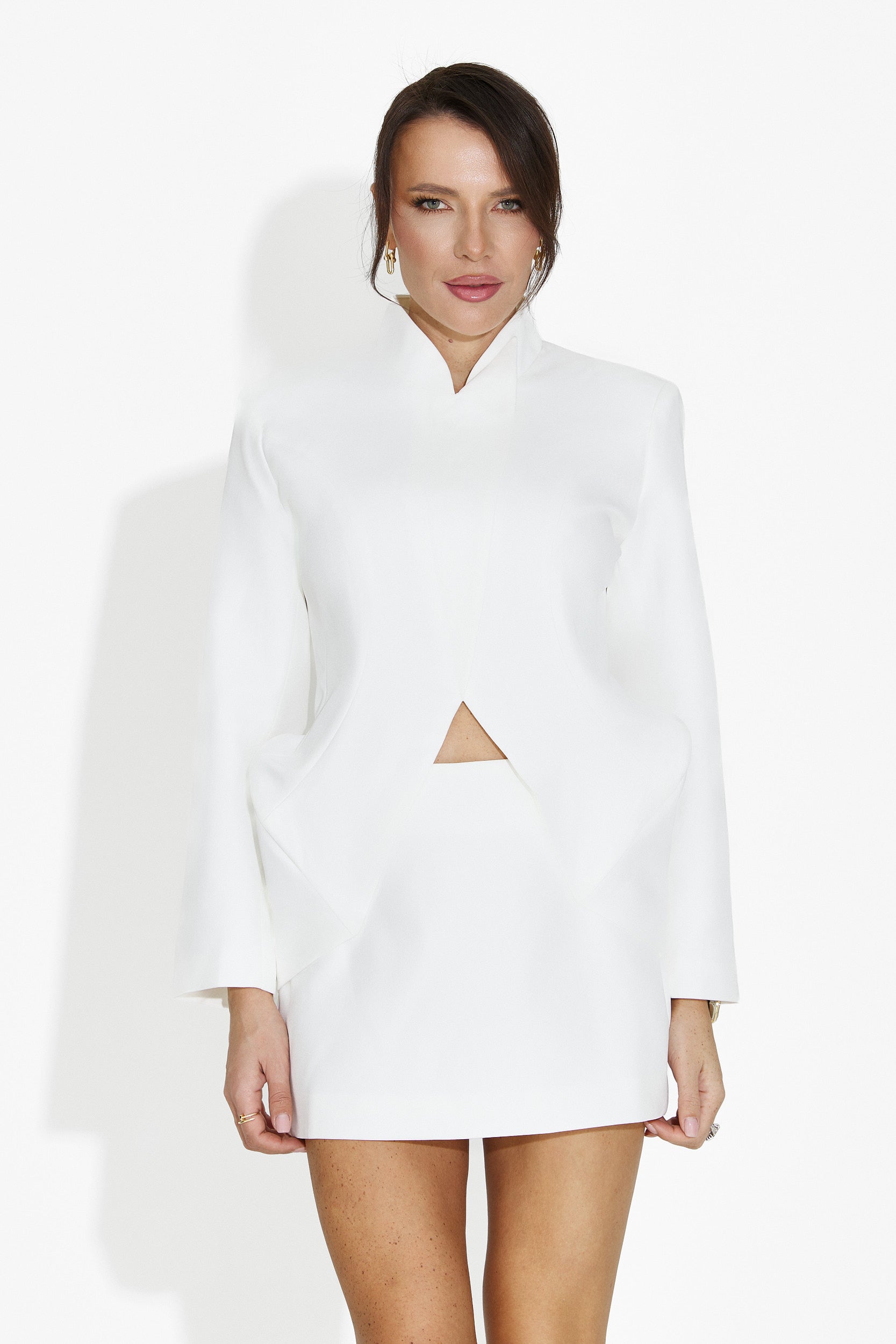 White Skirt Suit Edesa Bogas