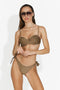 Costum de baie 2 piese maro Stefen Bogas