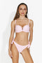Costum de baie 2 piese roz Dariusa Bogas