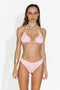 Costum de baie 2 piese roz Dovid Bogas