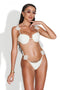 Costum de baie alb Amerie Bogas