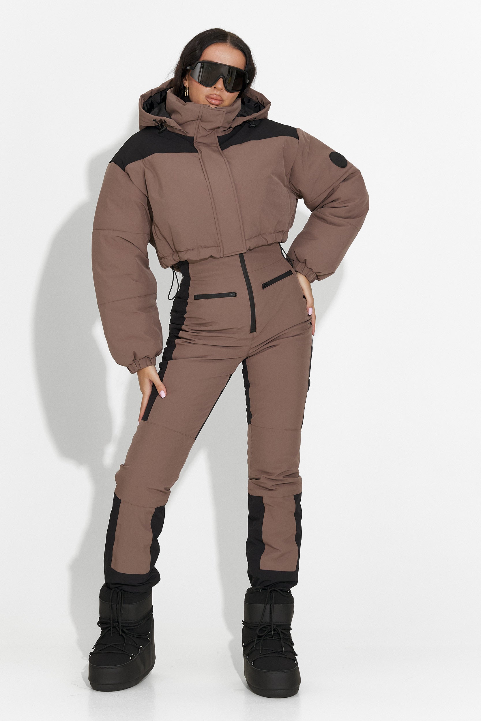 Costum ski casual maro Camelay Bogas