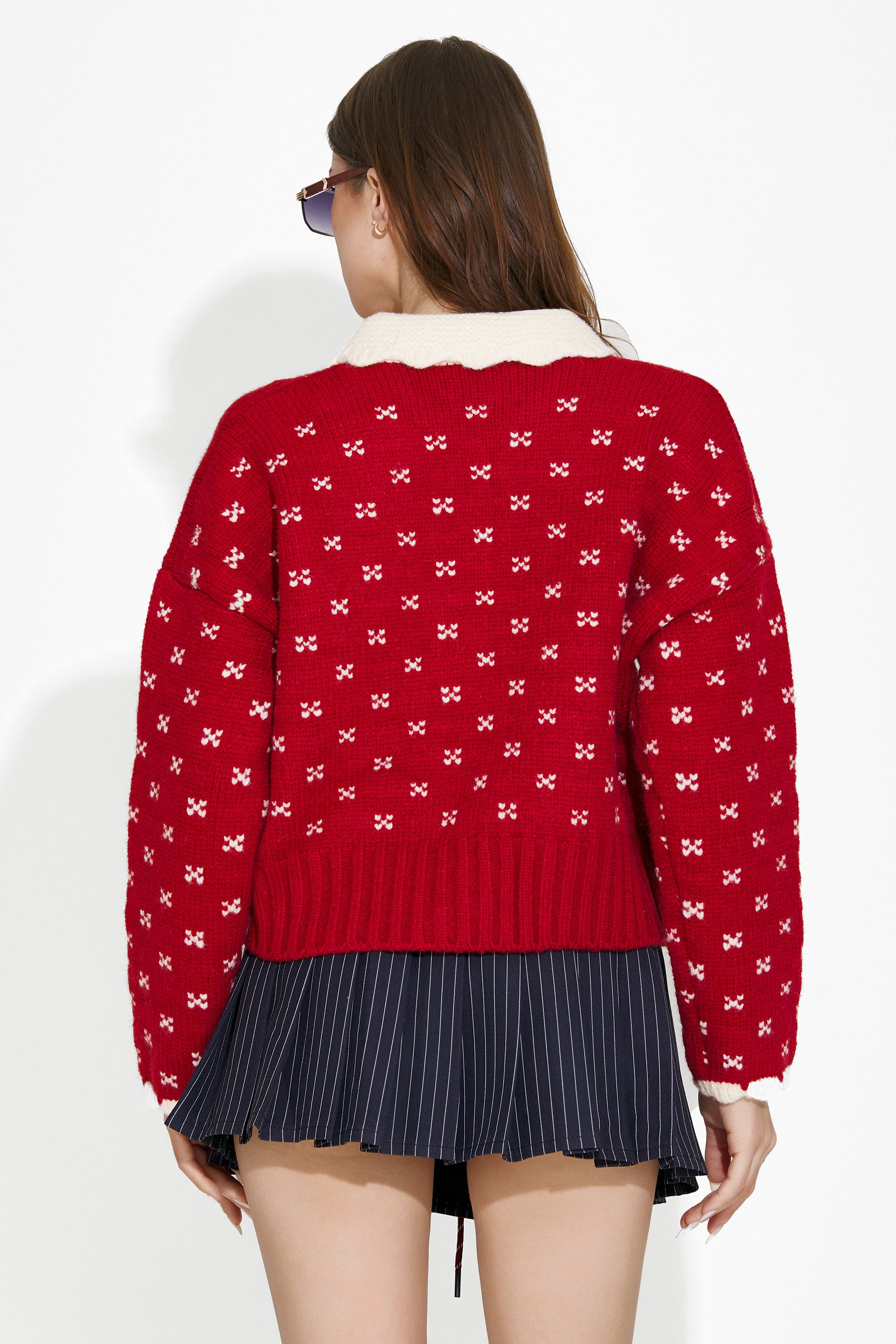 Fusta dama casual bleumarin Claudie Bogas