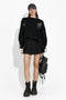 Lisie Bogas Black Casual Skirt for Women