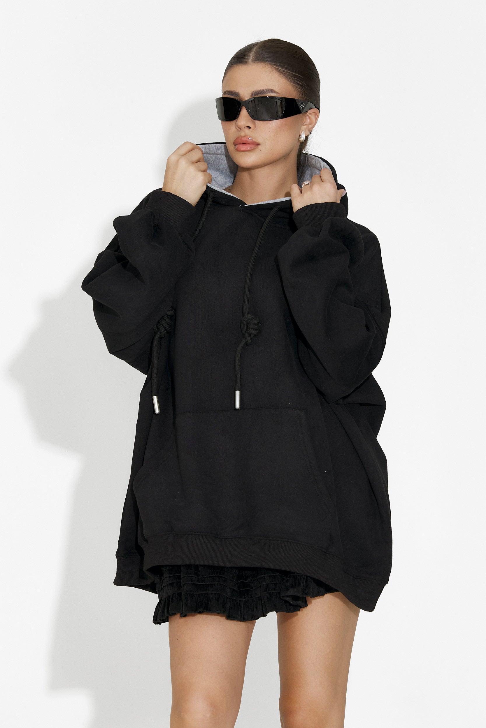 Fusta dama casual neagra Sinoma Bogas