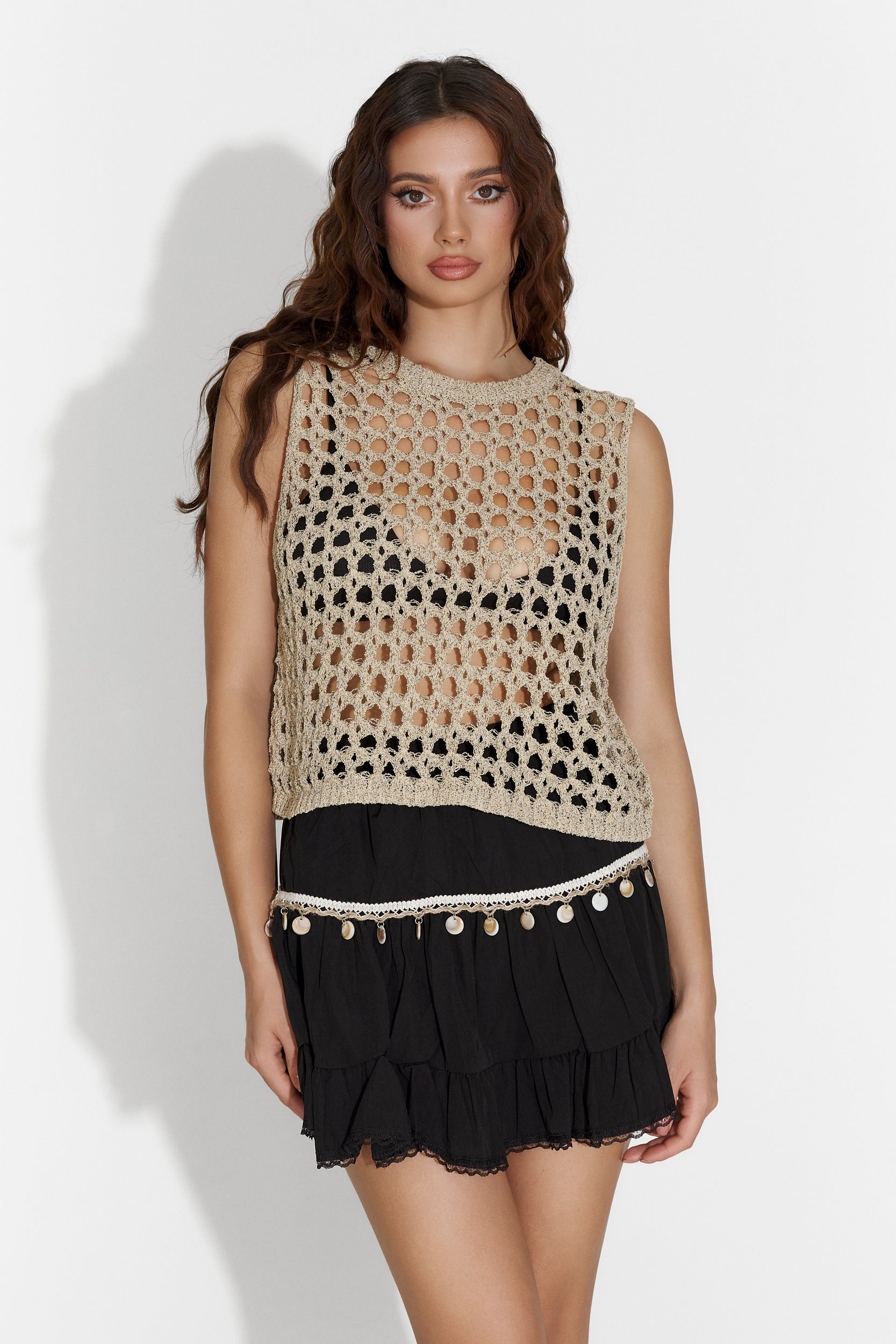 Women's casual black skirt Viana Bogas