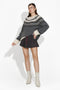Elegant Grey Skirt for Ladies by Martensa Bogas