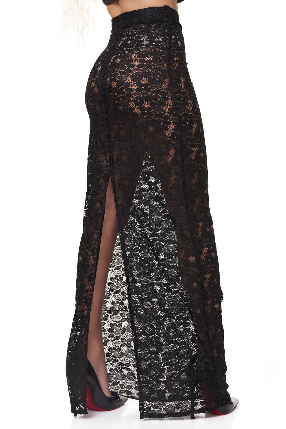 Fusta dama eleganta neagra Fezise Bogas