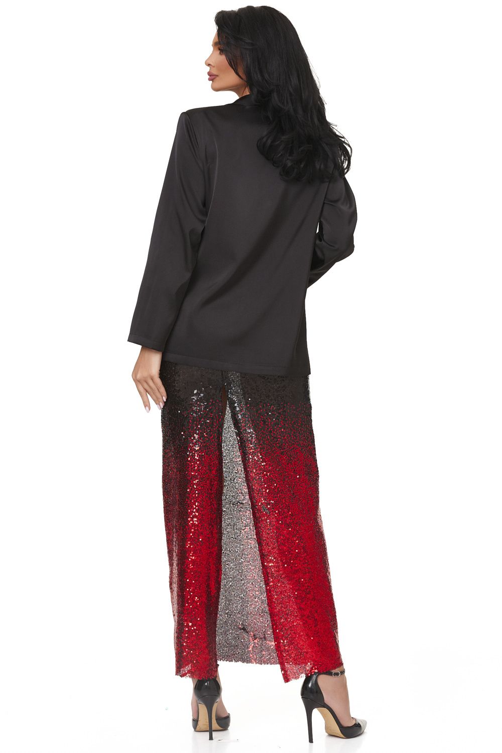 Fusta dama eleganta neagra Levideasy Bogas