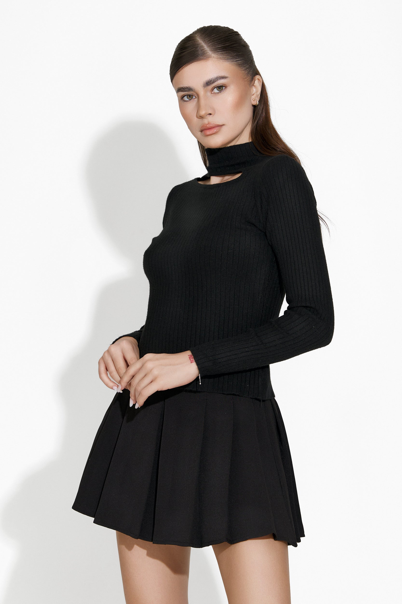 Fusta dama eleganta neagra Tanasie Bogas