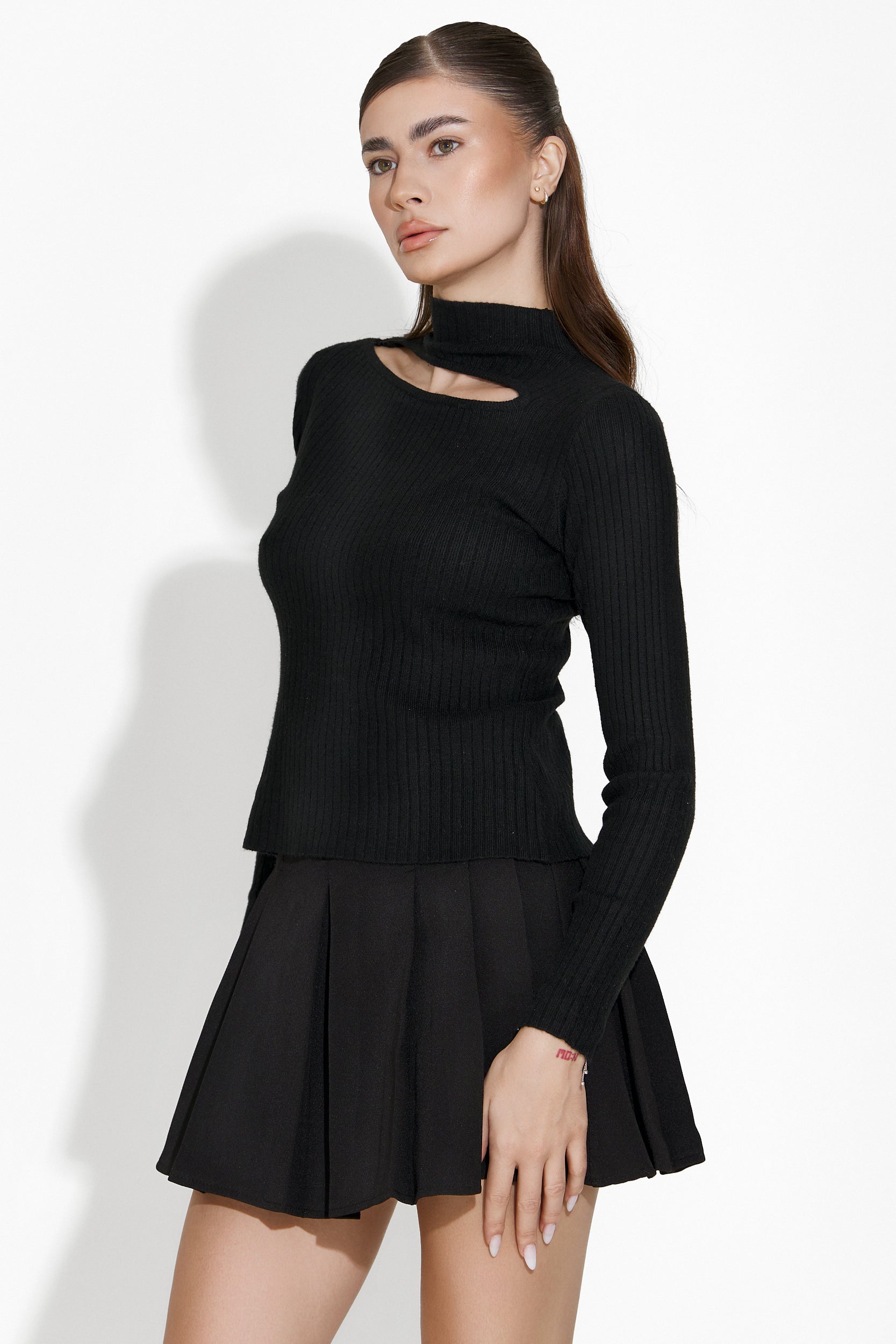 Fusta dama eleganta neagra Tanasie Bogas