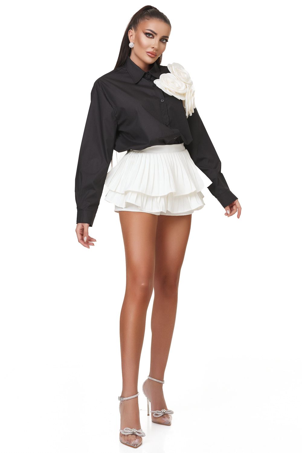 Fusta pantalon dama alba Melancy Bogas