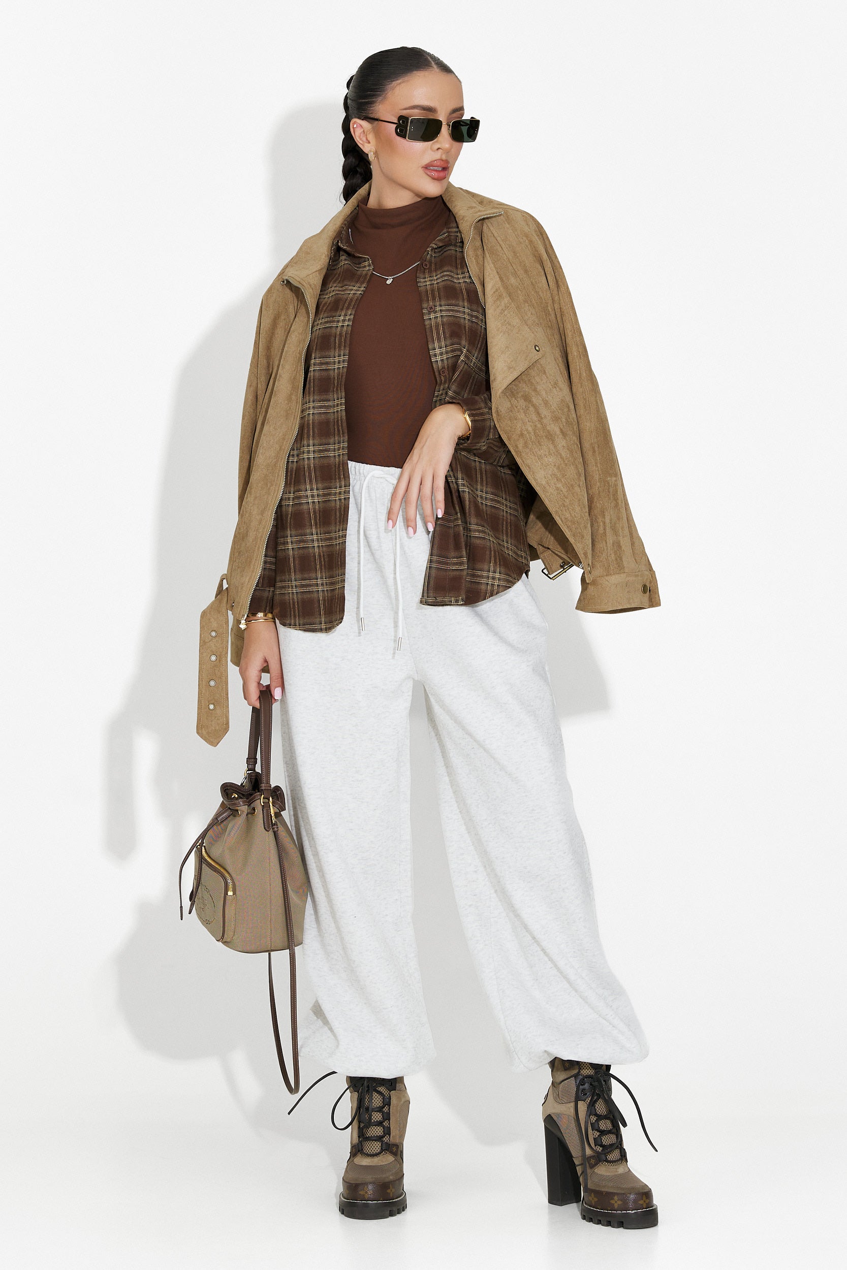 Geaca dama casual bej Ismoria Bogas