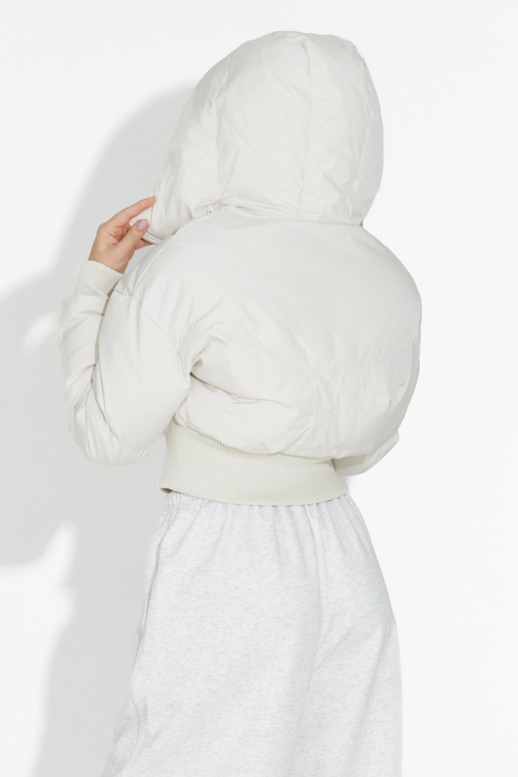 Geaca dama casual bej Lumaya Bogas