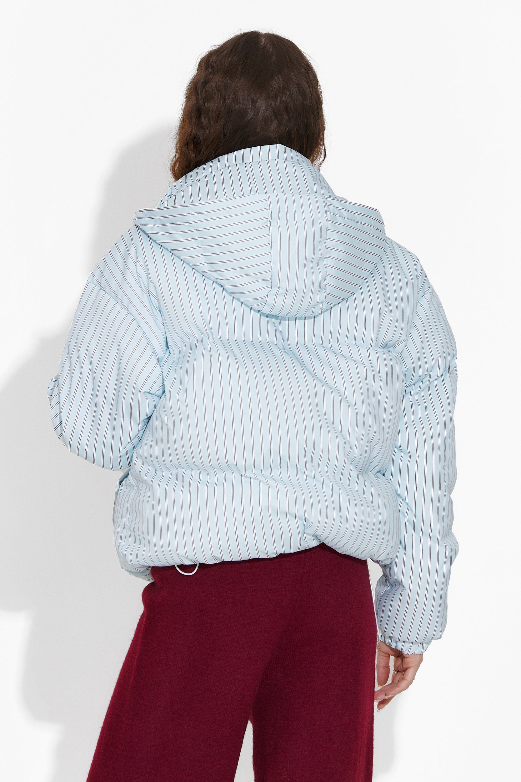 Women's casual light blue jacket Chiana Bogas