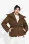Women's casual brown jacket Kenyra Bogas