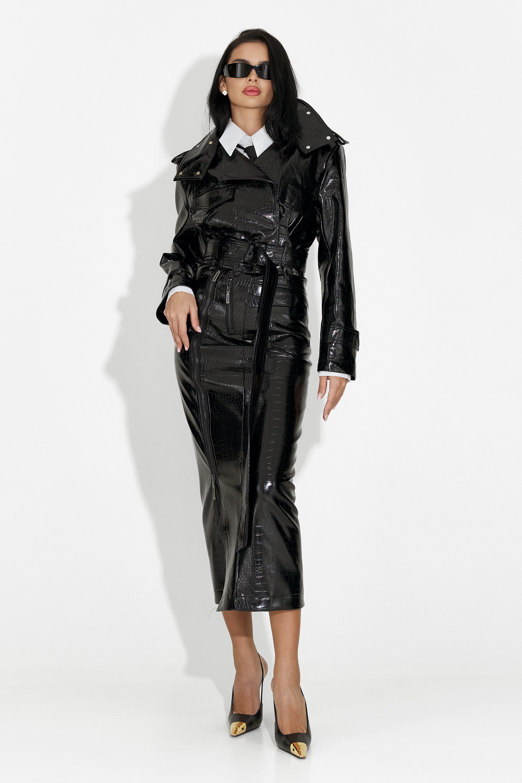 Geaca dama casual neagra Calipso Bogas