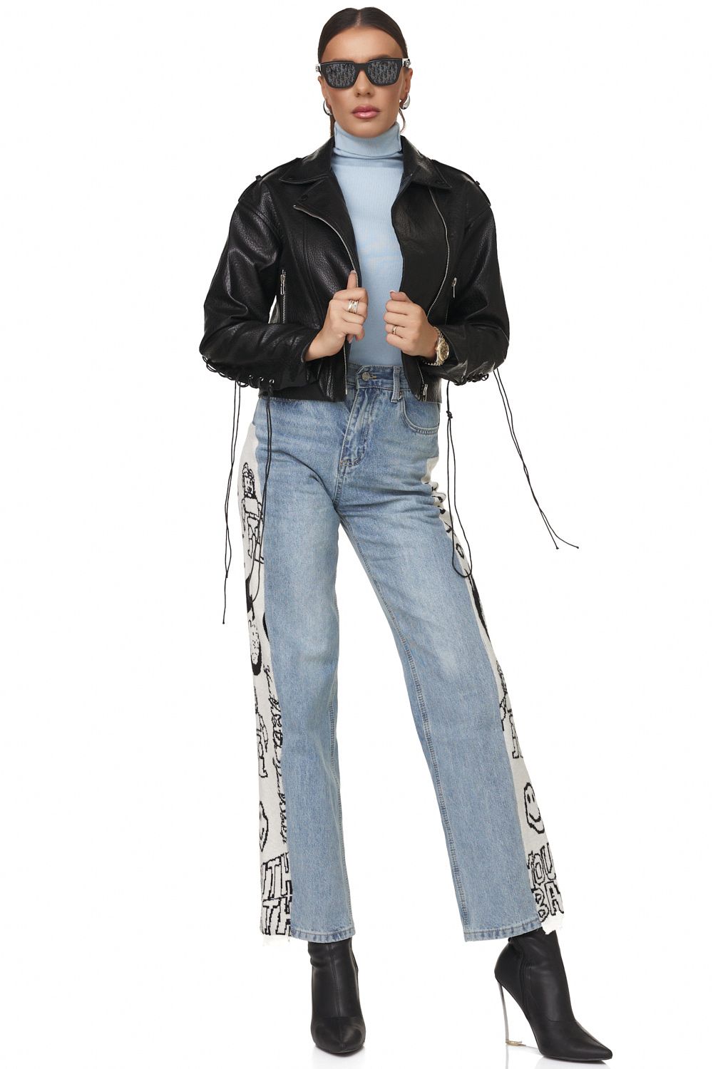 Geaca dama casual neagra Cristay Bogas