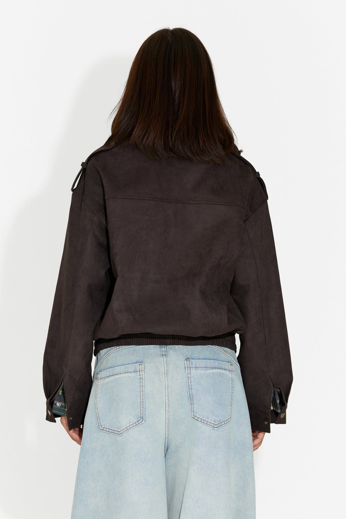 Geaca dama casual neagra Renoya Bogas
