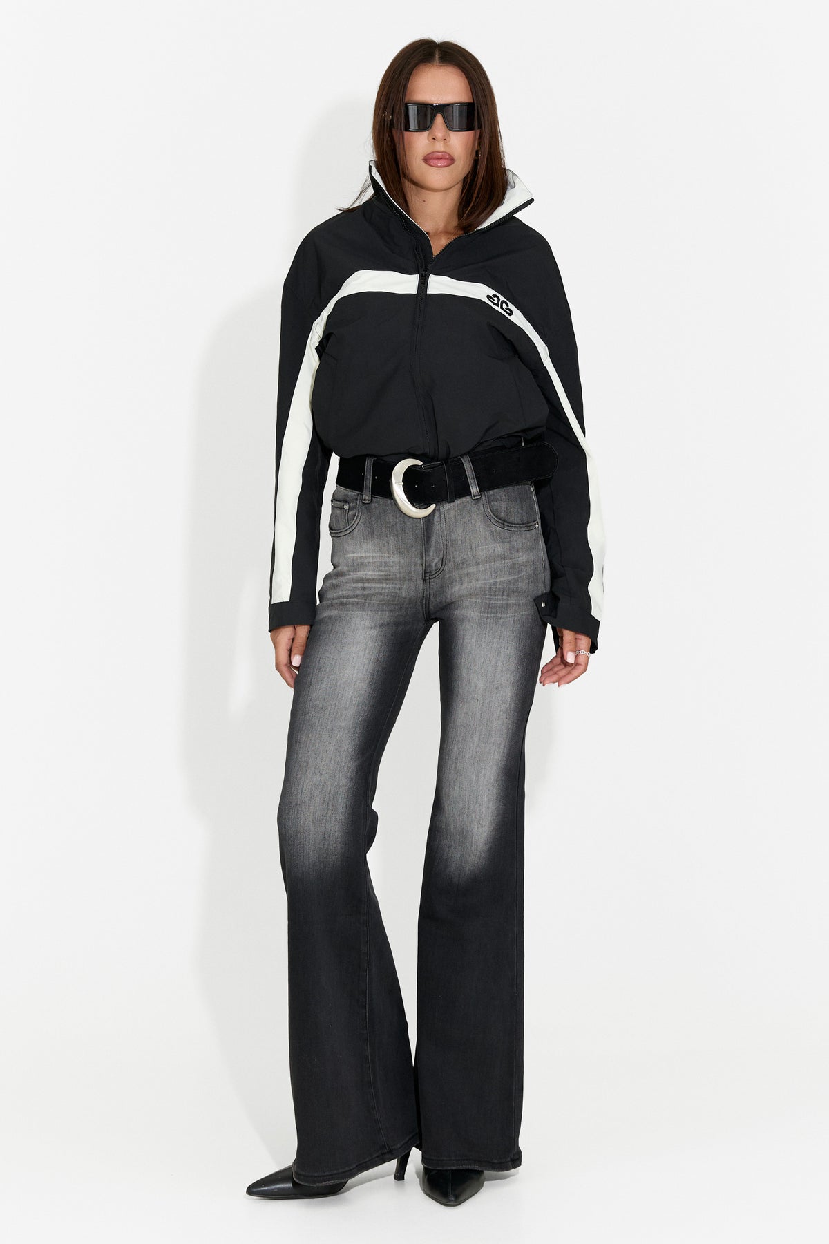 Geaca dama casual neagra Zoerina Bogas, imaginea 9 din 9