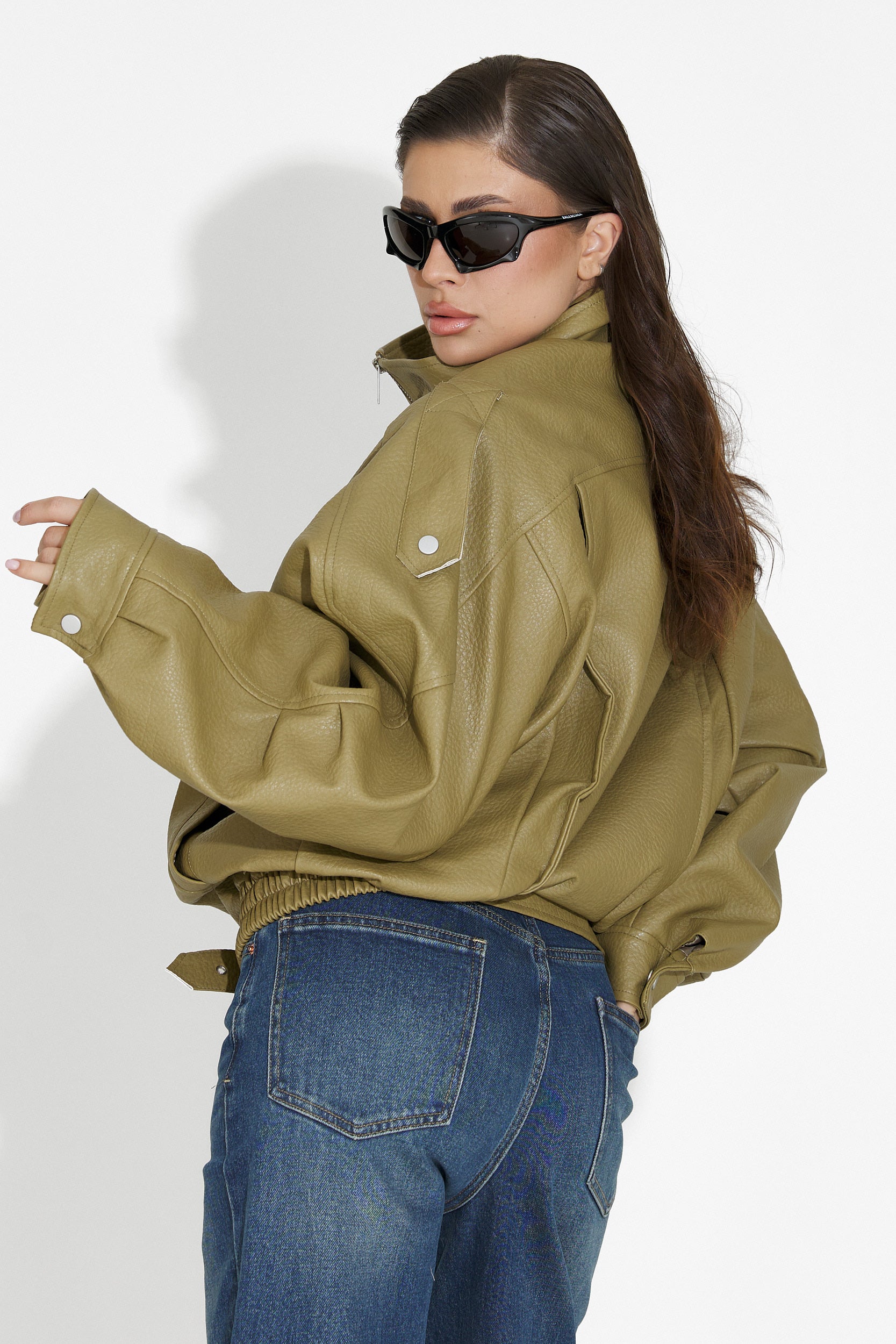 Softina Bogas Khaki Women's Jacket