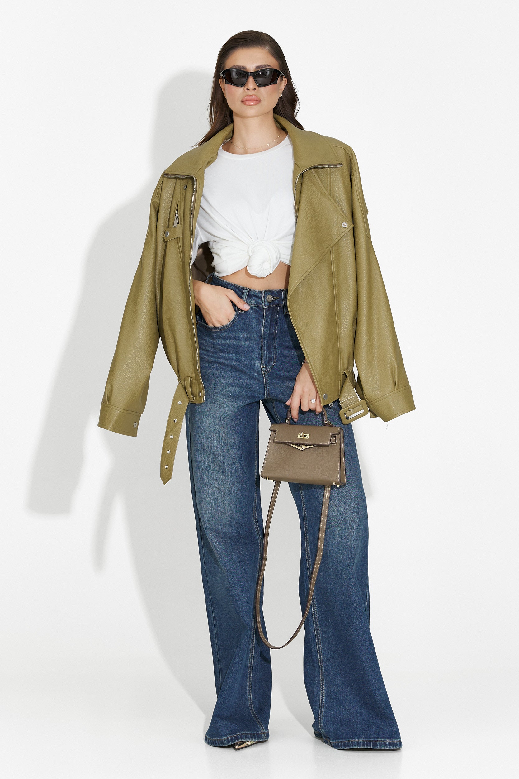 Softina Bogas Khaki Women's Jacket