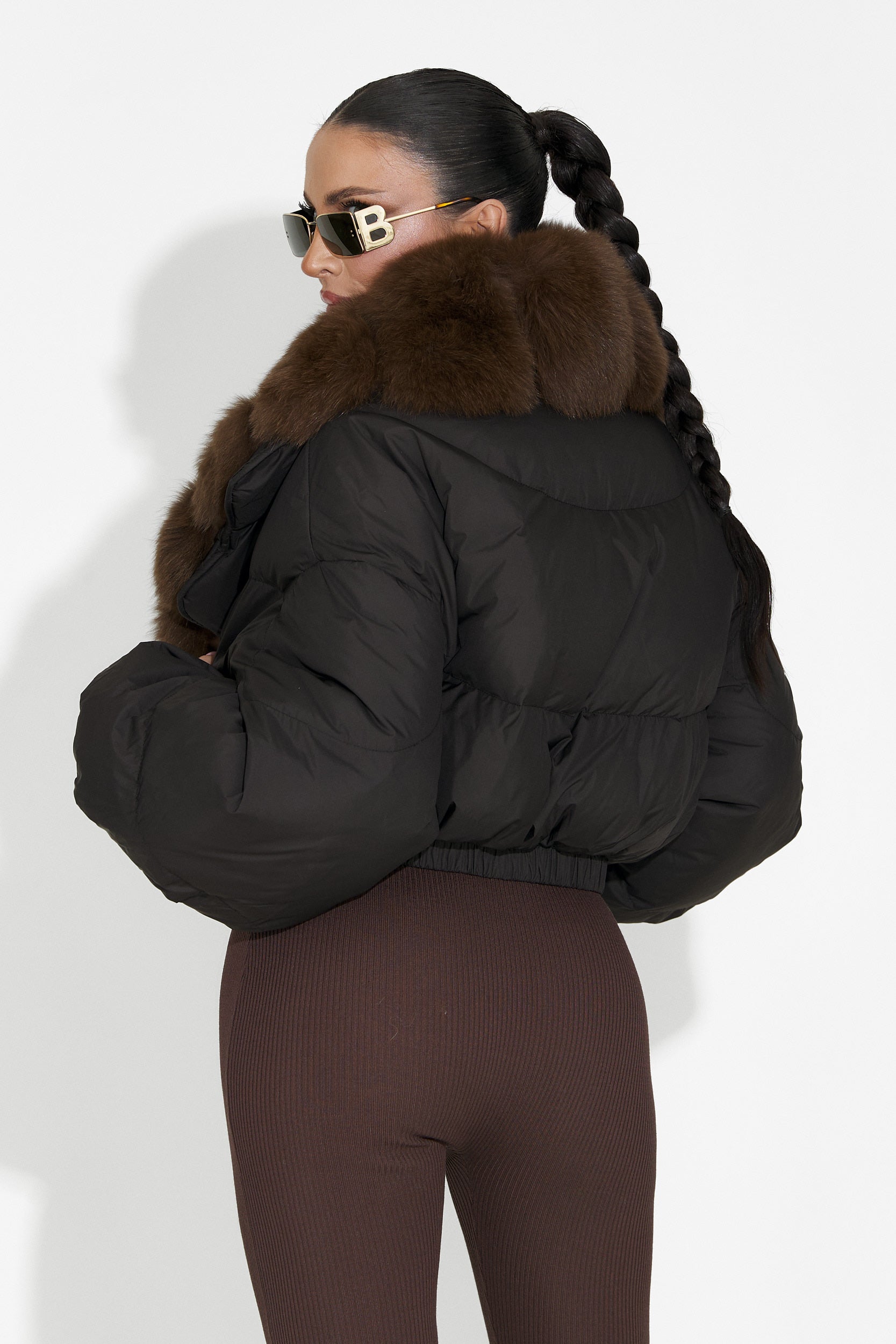 Geaca dama neagra Selvoria Bogas