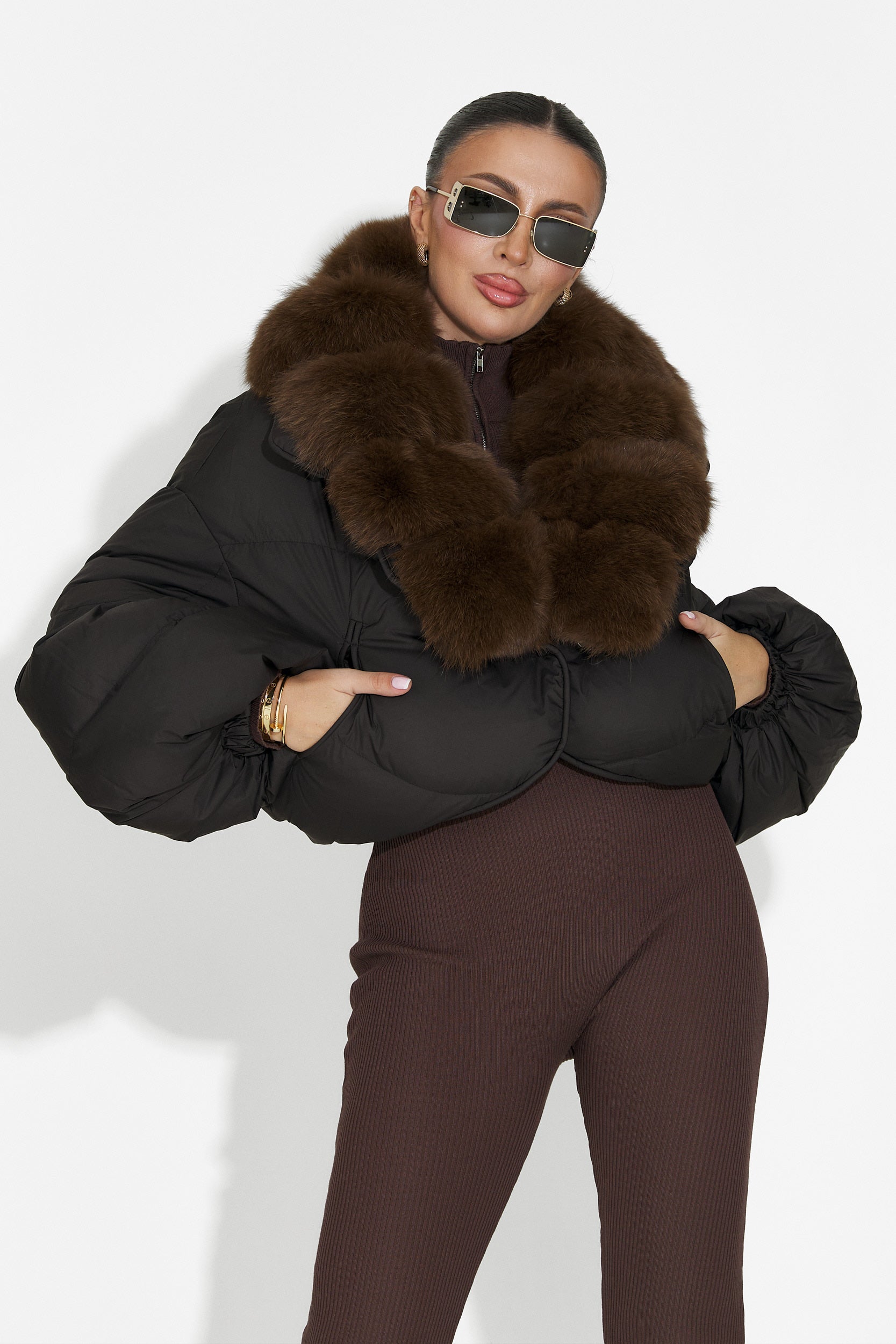 Geaca dama neagra Selvoria Bogas