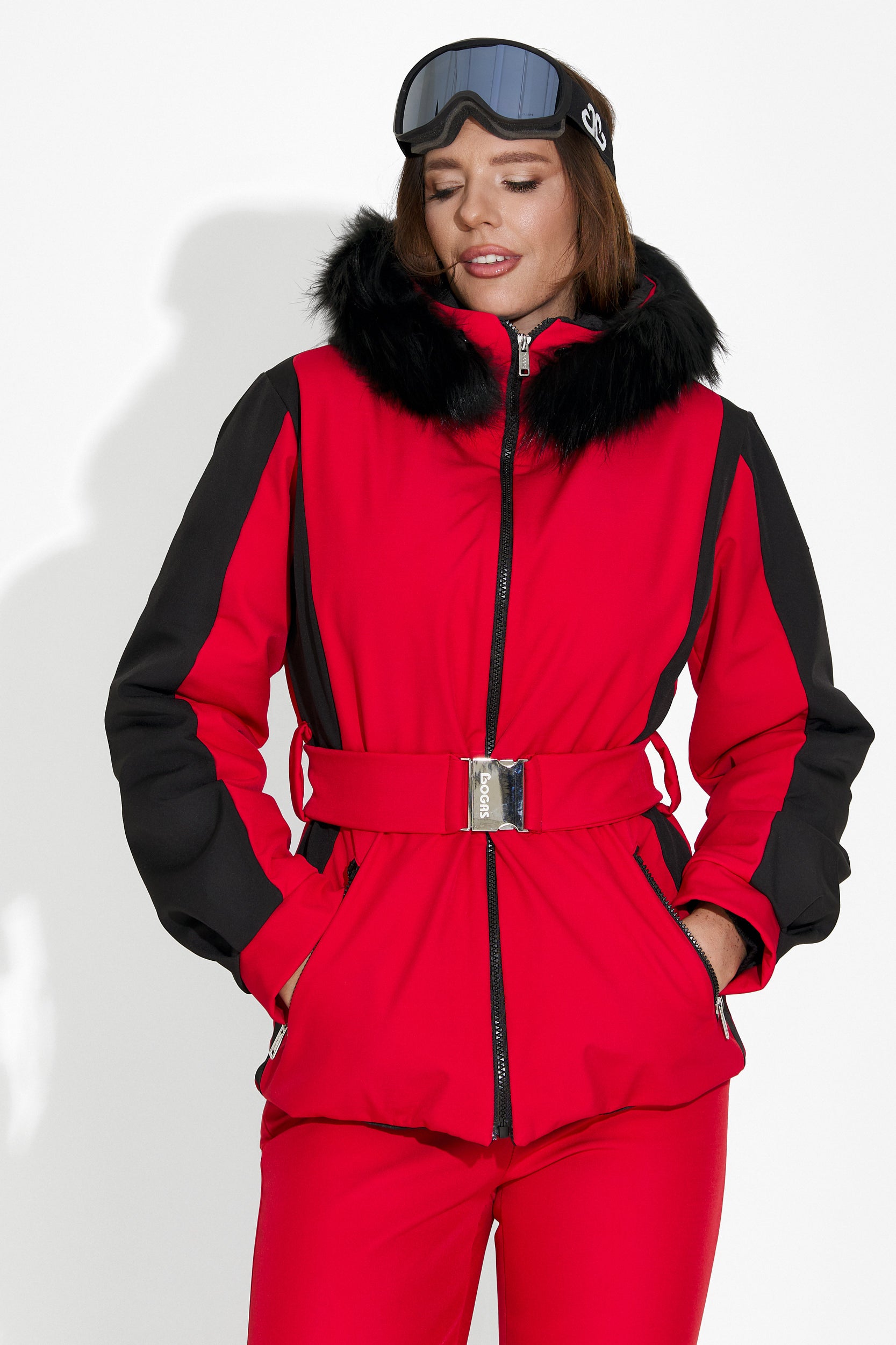Geaca ski dama rosie Atniuq Bogas