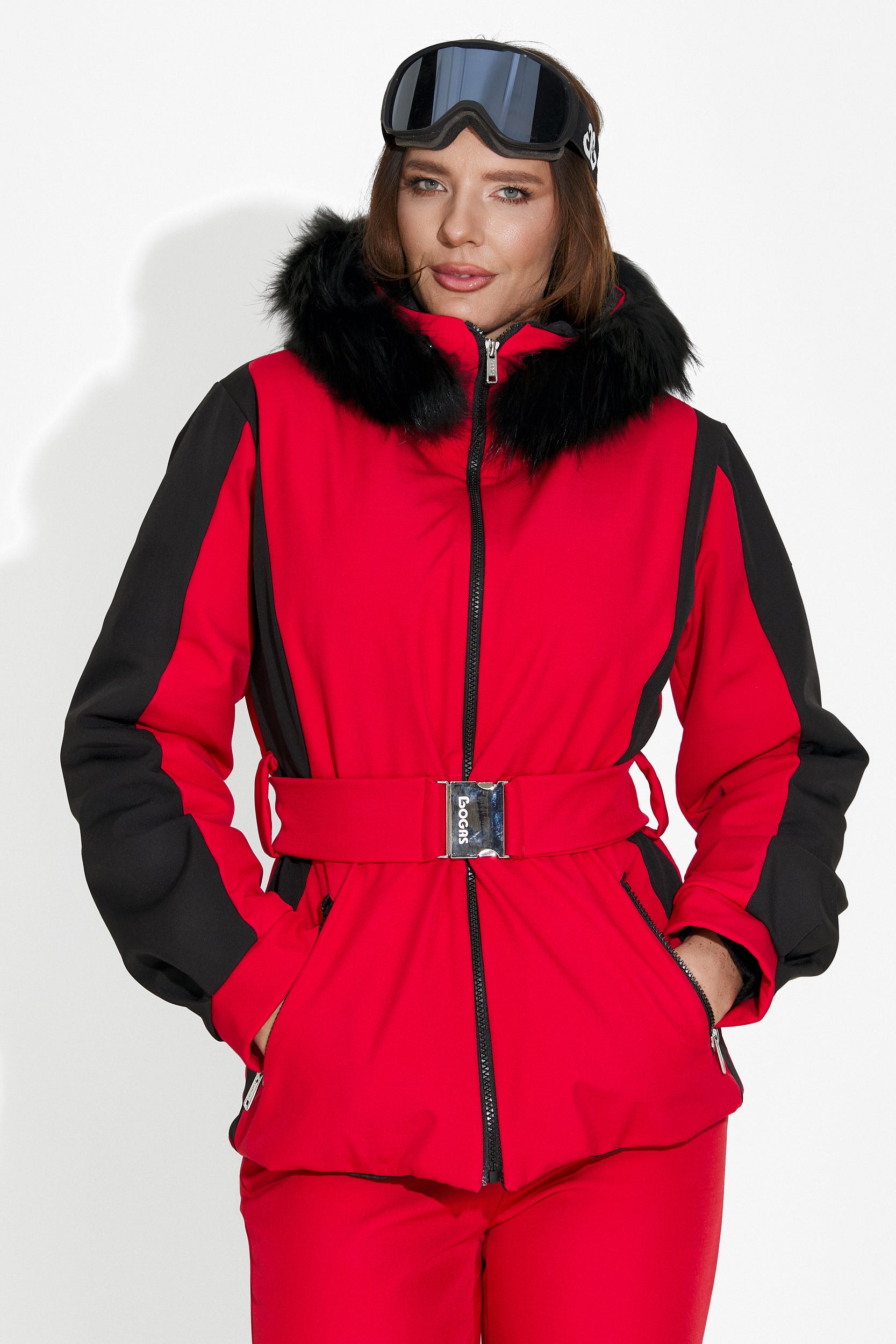 Geaca ski dama rosie Atniuq Bogas