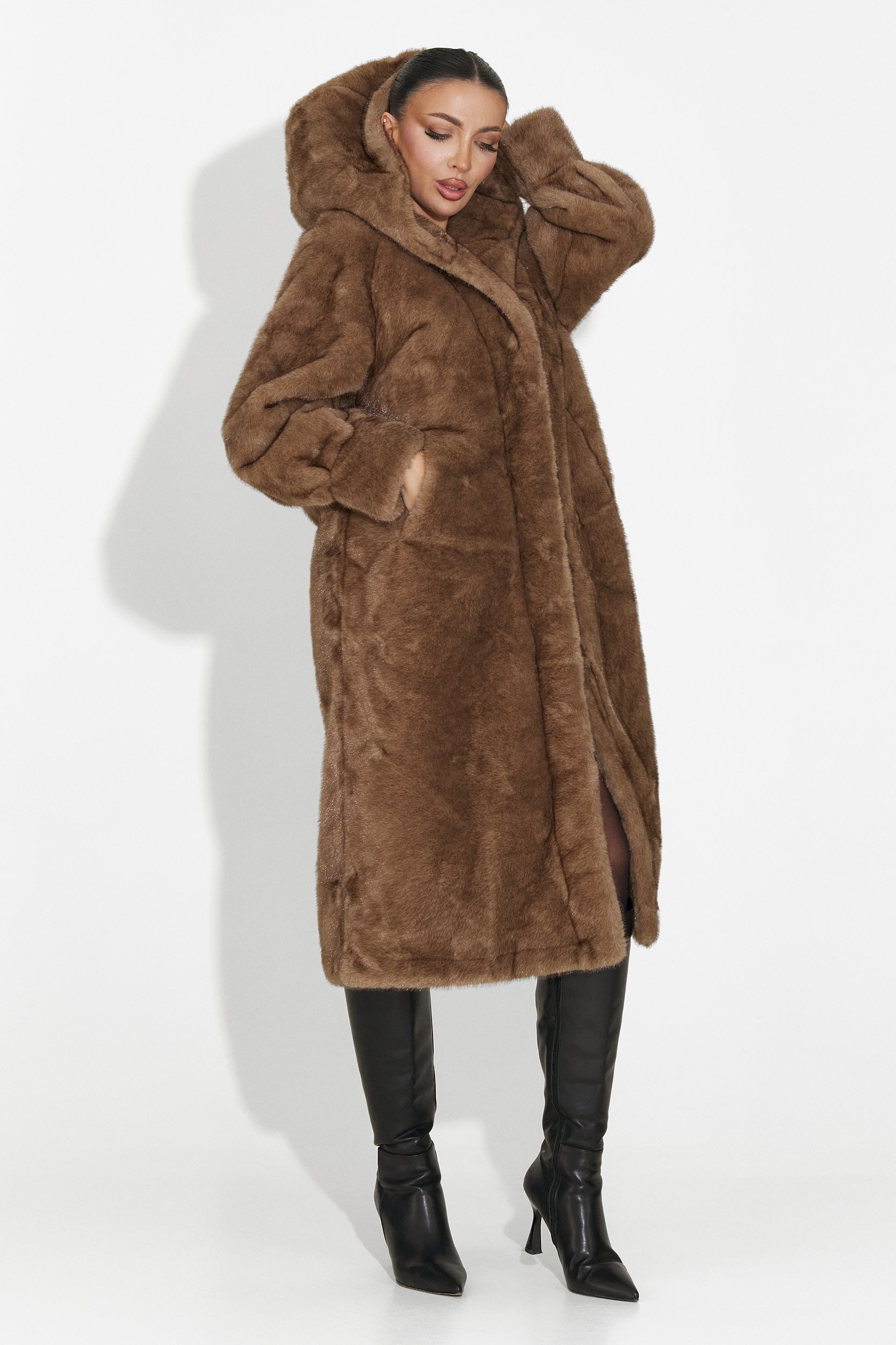 Haina de blana maro Pluvina Bogas