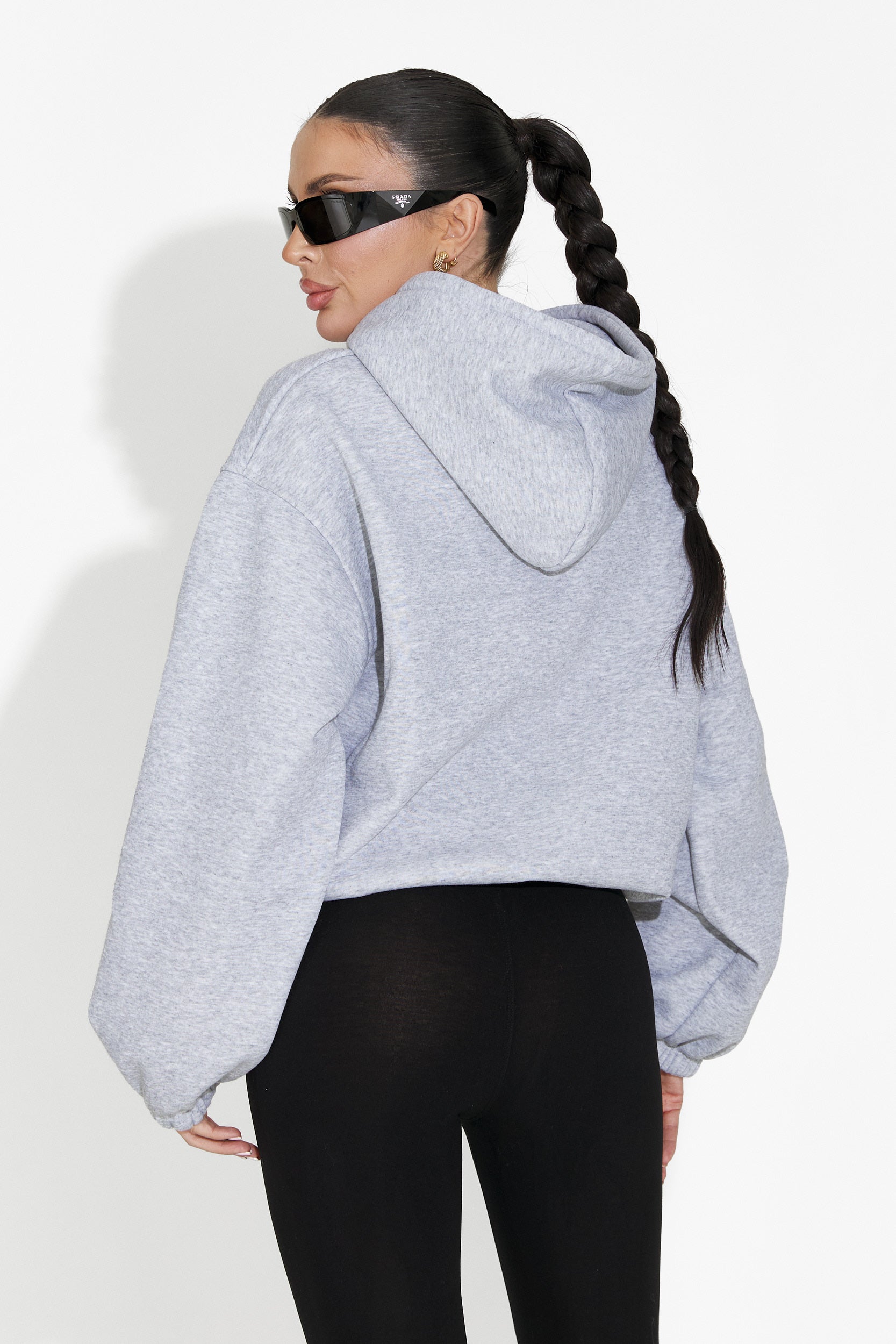 Rinalis Bogas Casual Grey Ladies Hoodie