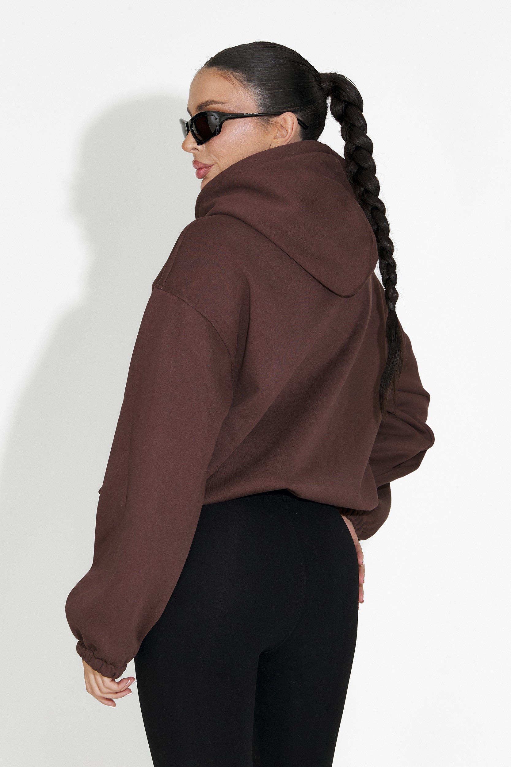 Rinalis Bogas Casual Brown Ladies Hoodie