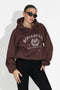 Rinalis Bogas Casual Brown Ladies Hoodie