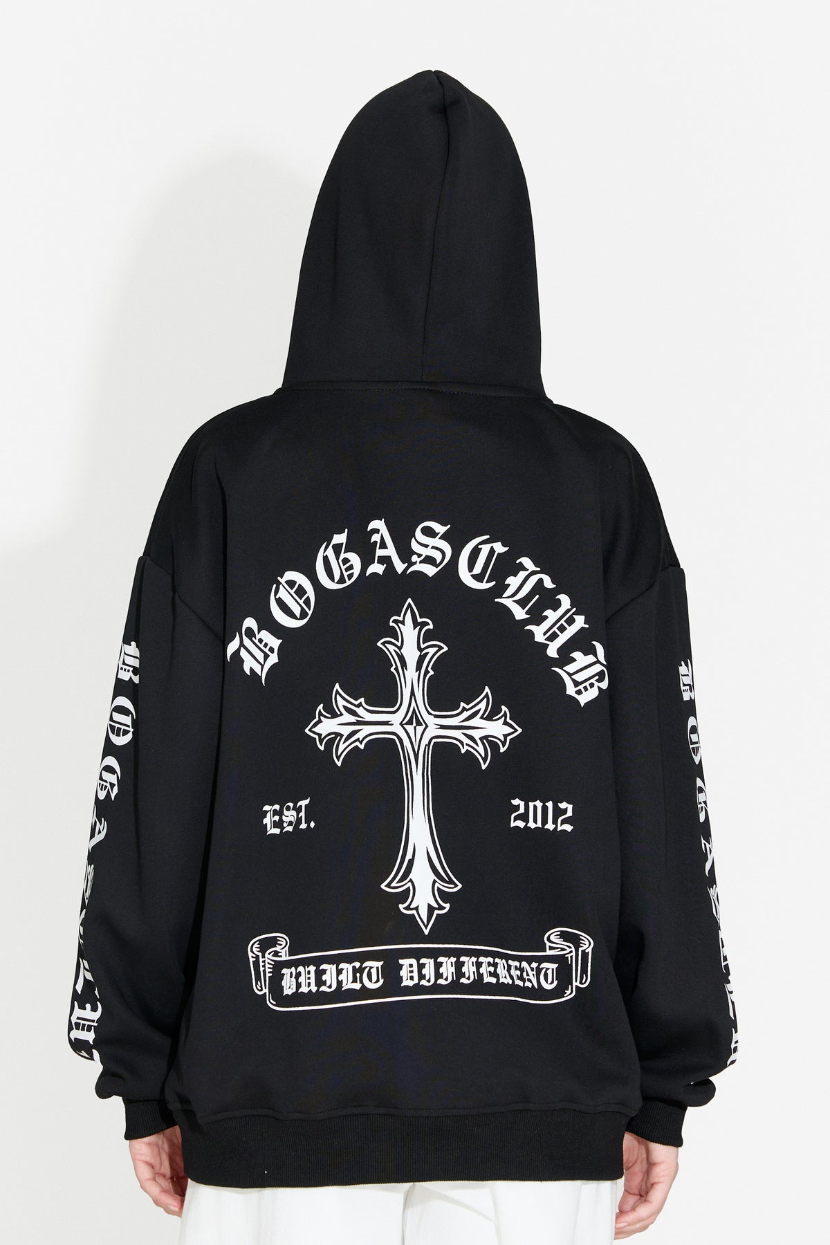 Hanorac dama casual negru Perdela Bogas