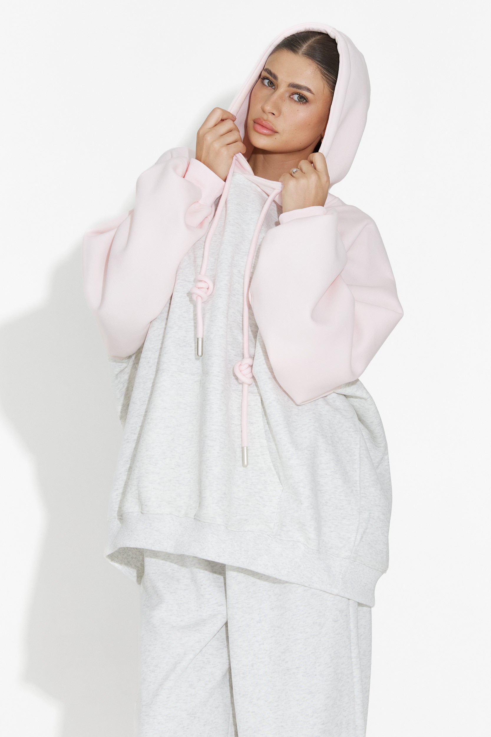 Hanorac dama casual roz Tavric Bogas