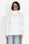 Jacheta dama casual alba Fresia Bogas